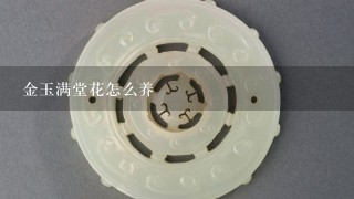 金玉满堂花怎么养