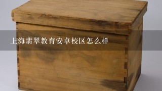 上海翡翠教育安卓校区怎么样