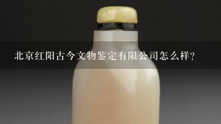 北京红阳古今文物鉴定有限公司怎么样？