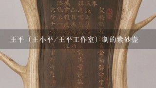 王平（王小平/王平工作室）制的紫砂壶